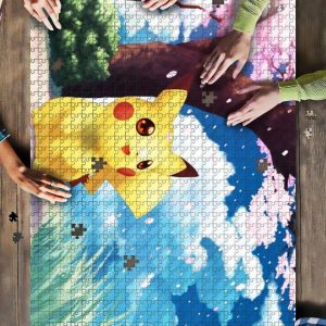 Pikachu Sakura Jigsaw Jigsaw Puzzle Set