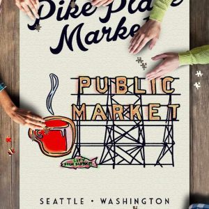 Pike Place Market Jigsaw Puzzle Set