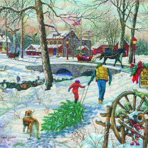 Pine Creek Mills Jigsaw Puzzle Set