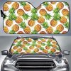 Pineapples Pattern Car Auto Sun Shade