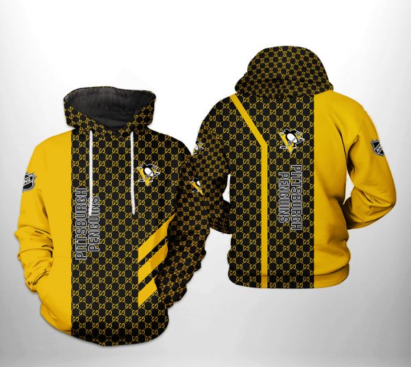 Pittsburgh Penguins NHL 3D Printed Hoodie/Zipper Hoodie