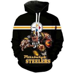 Pittsburgh Steelers 3D Printed Hoodie/Zipper Hoodie