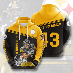 Pittsburgh Steelers 3D Printed Hoodie/Zipper Hoodie