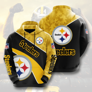 Pittsburgh Steelers 3D Printed Hoodie/Zipper Hoodie