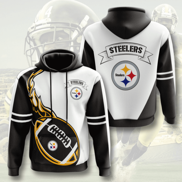 Pittsburgh Steelers 3D Printed Hoodie/Zipper Hoodie