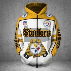 Pittsburgh Steelers 3D Printed Hoodie/Zipper Hoodie