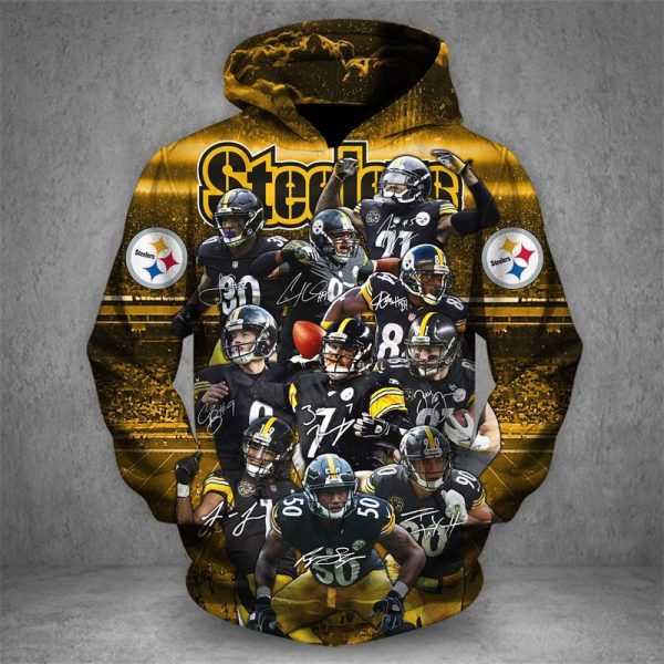 Pittsburgh Steelers 3D Printed Hoodie/Zipper Hoodie