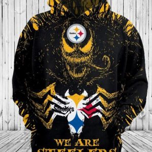 Pittsburgh Steelers 3D Printed Hoodie/Zipper Hoodie