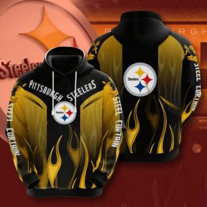 Pittsburgh Steelers 3D Printed Hoodie/Zipper Hoodie