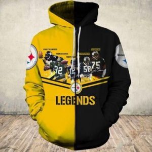 Pittsburgh Steelers 3D Printed Hoodie/Zipper Hoodie