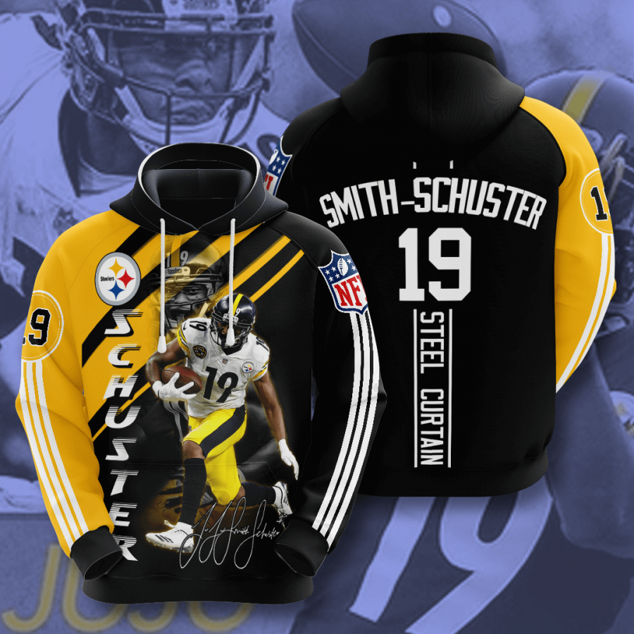 Pittsburgh Steelers 3D Printed Hoodie/Zipper Hoodie Pittsburgh Steelers 3D Printed Hoodie/Zipper Hoodie