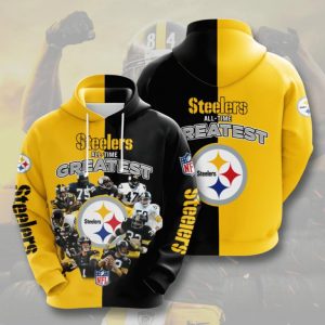 Pittsburgh Steelers 3D Printed Hoodie/Zipper Hoodie