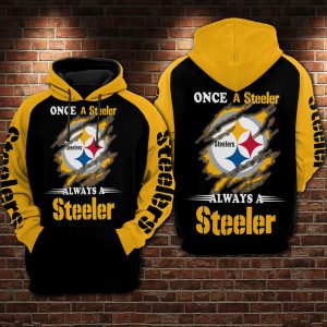 Pittsburgh Steelers 3D Printed Hoodie/Zipper Hoodie