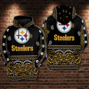 Pittsburgh Steelers 3D Printed Hoodie/Zipper Hoodie