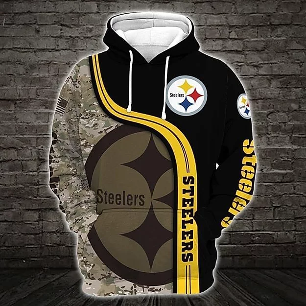 Pittsburgh Steelers 3D Printed Hoodie/Zipper Hoodie