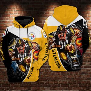 Pittsburgh Steelers 3D Printed Hoodie/Zipper Hoodie