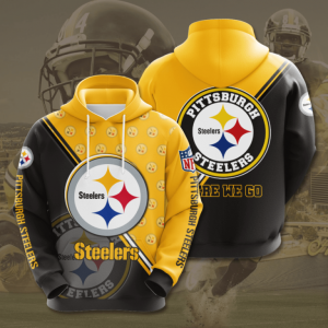 Pittsburgh Steelers 3D Printed Hoodie/Zipper Hoodie