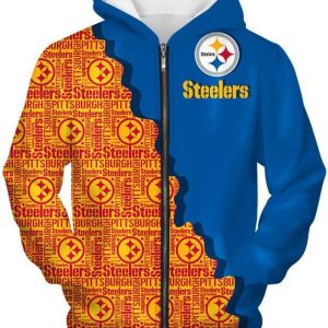 Pittsburgh Steelers 3D Printed Hoodie/Zipper Hoodie