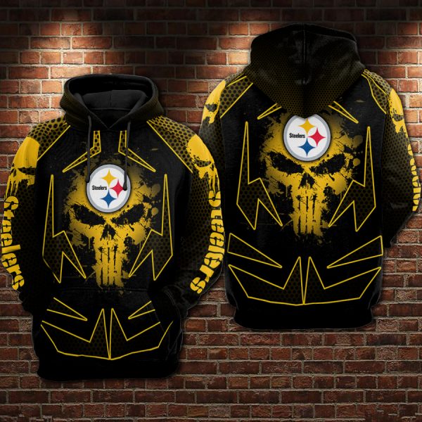 Pittsburgh Steelers 3D Printed Hoodie/Zipper Hoodie