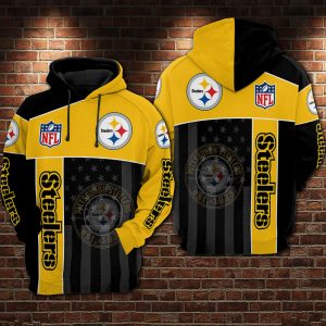 Pittsburgh Steelers 3D Printed Hoodie/Zipper Hoodie