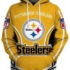 Pittsburgh Steelers 3D Printed Hoodie/Zipper Hoodie