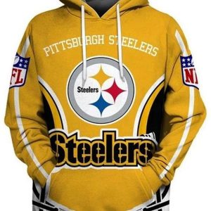 Pittsburgh Steelers 3D Printed Hoodie/Zipper Hoodie