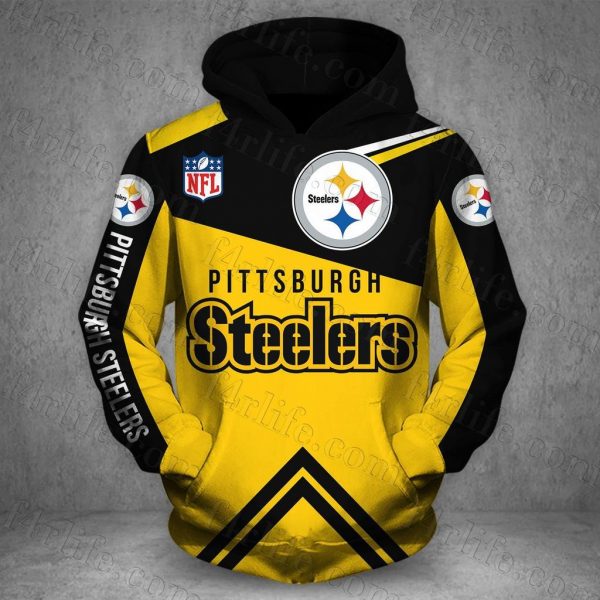 Pittsburgh Steelers 3D Printed Hoodie/Zipper Hoodie