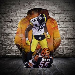 Pittsburgh Steelers 3D Printed Hoodie/Zipper Hoodie