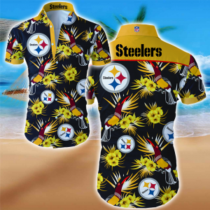 Pittsburgh Steelers Hawaiian Shirt Summer Button Up