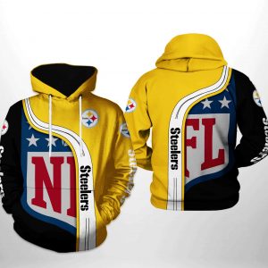 Pittsburgh Steelers NFL Team 3D Printed Hoodie/Zipper Hoodie