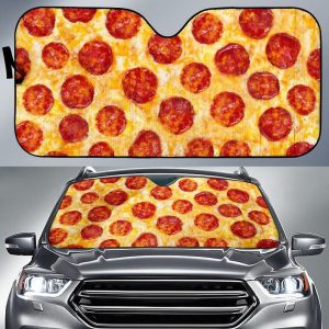 Pizza Car Auto Sun Shade