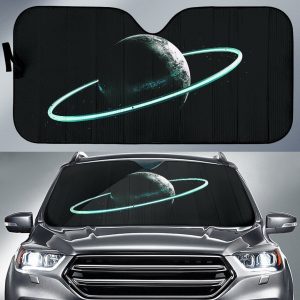 Planet Circle Ring in the Galaxy Car Auto Sun Shade