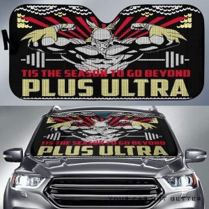 Plus Ultra Christmas Car Auto Sun Shade