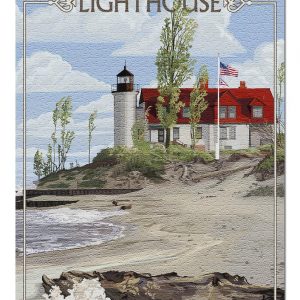 Point Betsie Lighthouse Jigsaw Puzzle Set