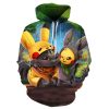 Pokemon 3D Printed Hoodie/Zipper Hoodie