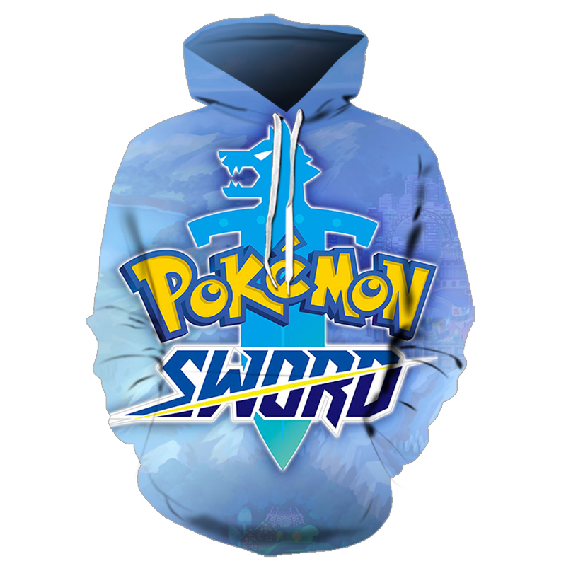 Pokemon 3D Printed Hoodie/Zipper Hoodie Pokemon 3D Printed Hoodie/Zipper Hoodie
