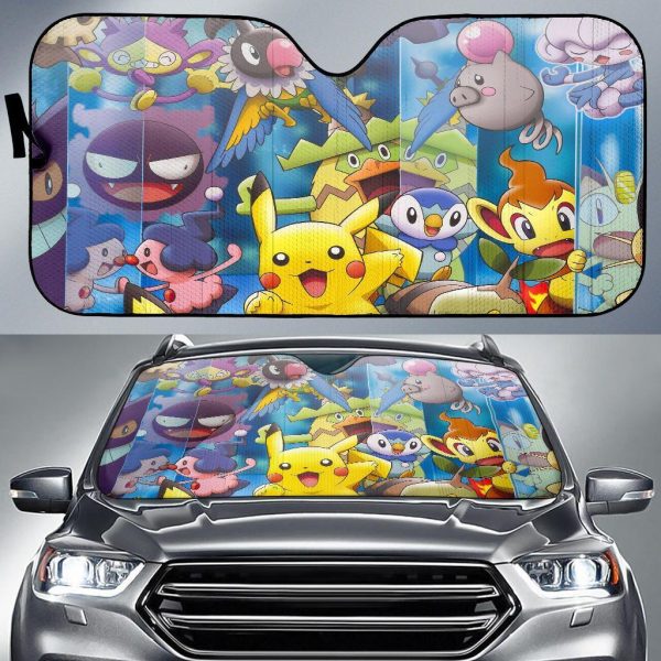 Pokemon Car Auto Sun Shade