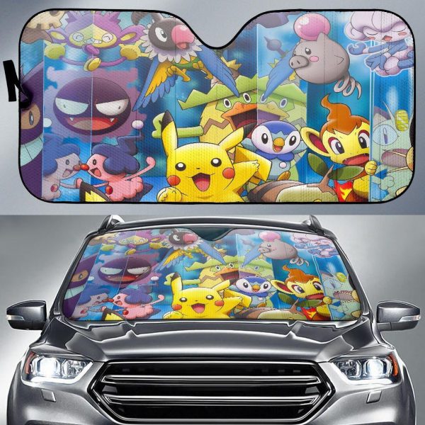 Pokemon Car Auto Sun Shade