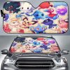 Pokemon Cute Chibi Car Auto Sun Shade