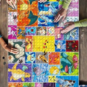 Pokemon Gen 1 Super Cute Jigsaw Jigsaw Puzzle Set