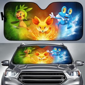 Pokemon Gen 6s Car Auto Sun Shade