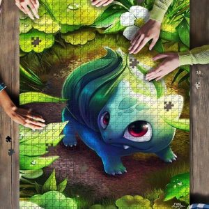 Pokemon Grass Jigsaw Jigsaw Puzzle Set