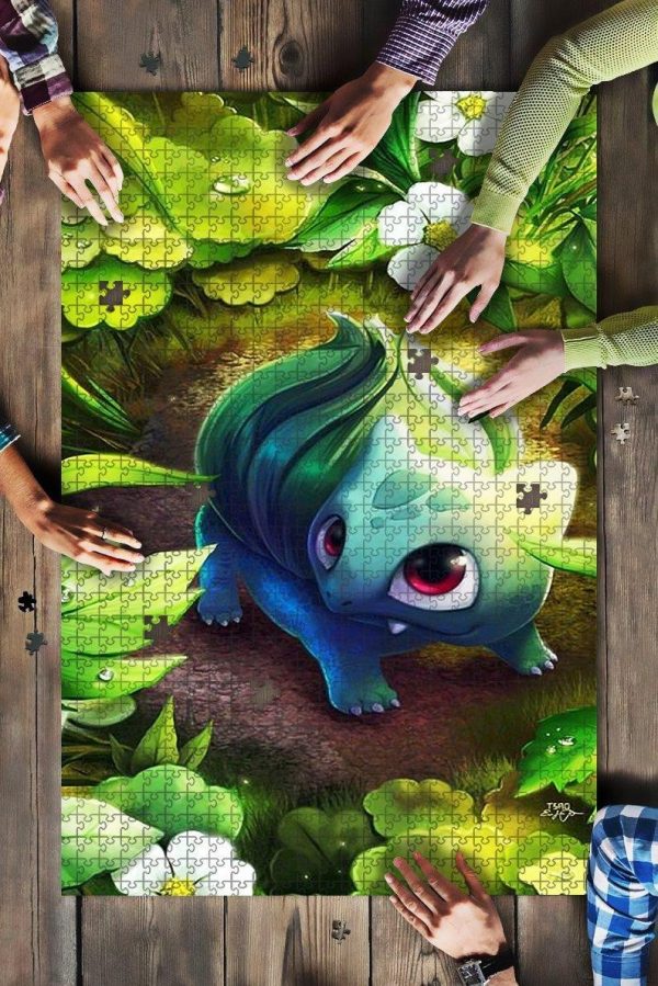 Pokemon Grass Jigsaw Jigsaw Puzzle Set