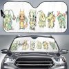 Pokemon Paint Mix Car Auto Sun Shade