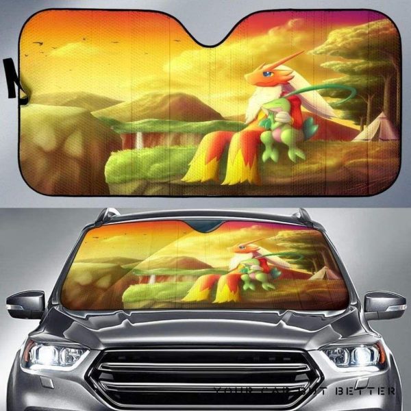 Pokemon Sunset Car Auto Sun Shade