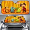 Pokemon Walkings Car Auto Sun Shade
