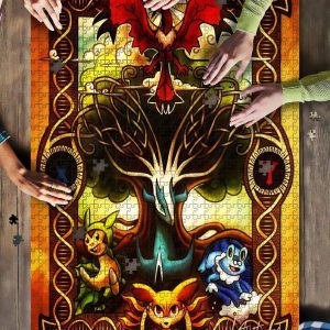 Pokemon X And Y Tree Jigsaw Puzzle Set