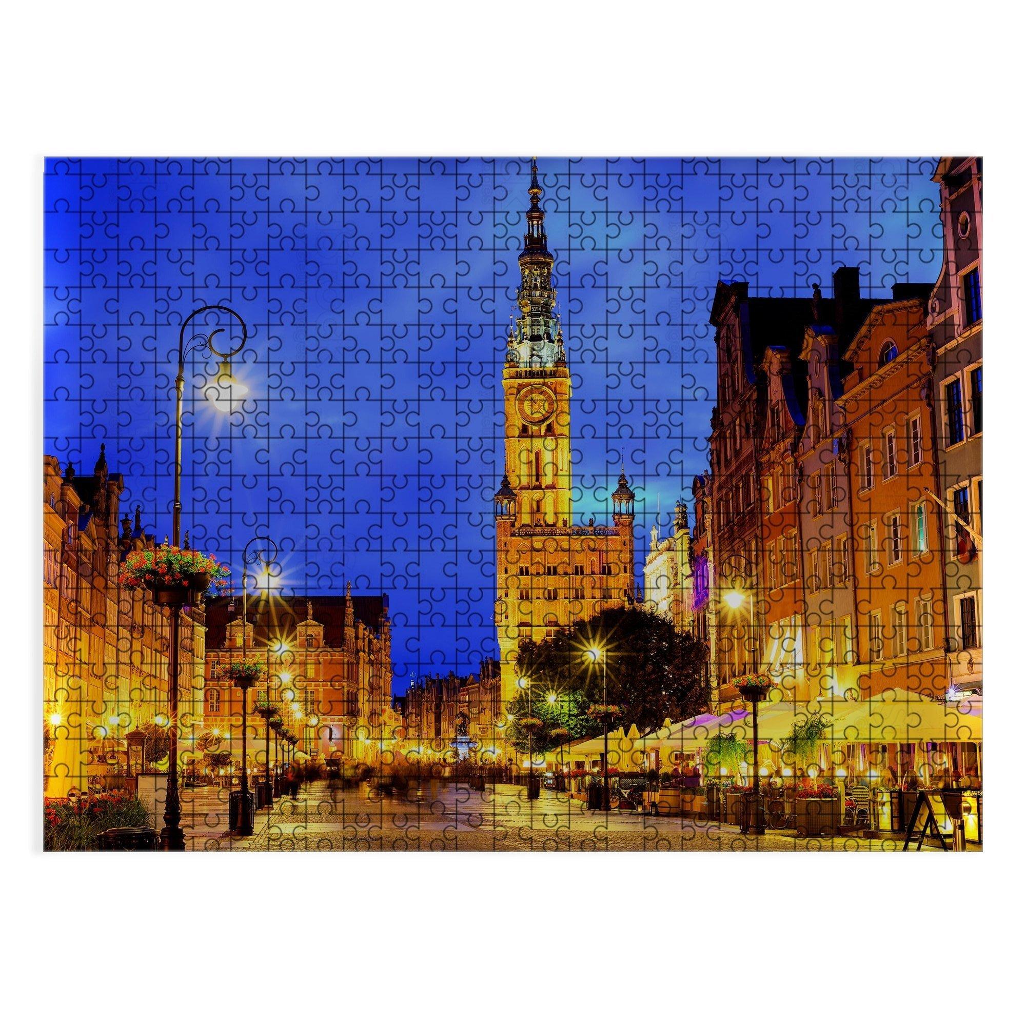 Poland Neptunes Fountain Jigsaw Puzzle Set Poland Neptunes Fountain Jigsaw Puzzle Set