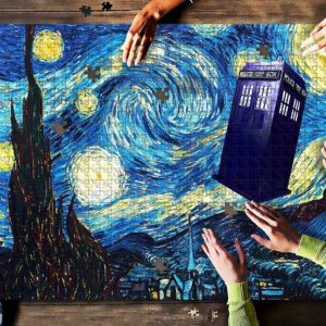 Police Box The Starry Night Jigsaw Puzzle Set