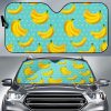 Polka Dot Banana Car Auto Sun Shade